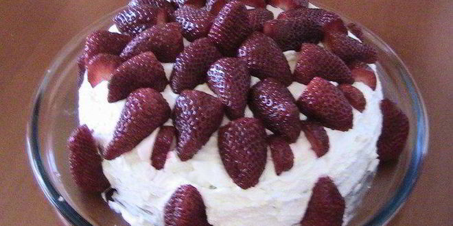 Рецепт торта клубничное счастье