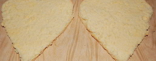 Шаг 2: торта любящее сердце