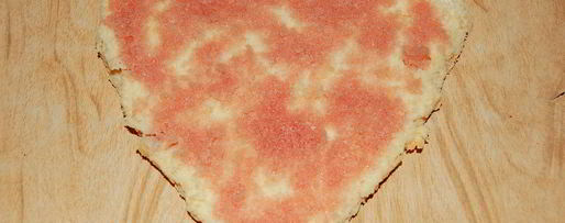 Шаг 3: торта любящее сердце