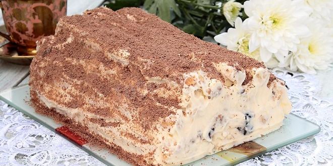 Рецепт торта монастырская изба со сметанным кремом