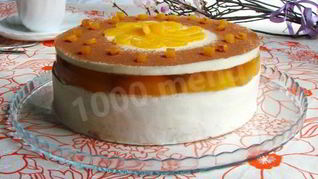 Рецепт Торта Нежного персик