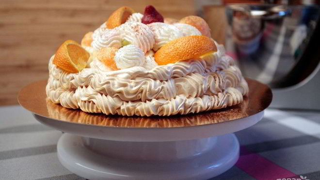 Рецепт Торта Павлова классический