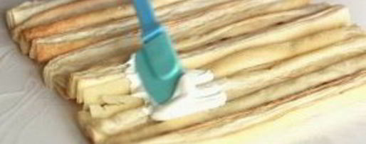 Шаг 5: торта полено