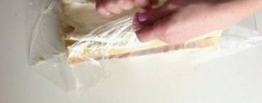 Шаг 7: торта полено