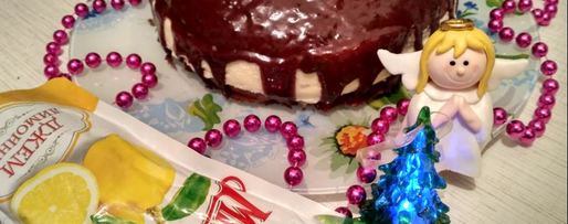 Шаг 2: торта птичье молоко с манкой