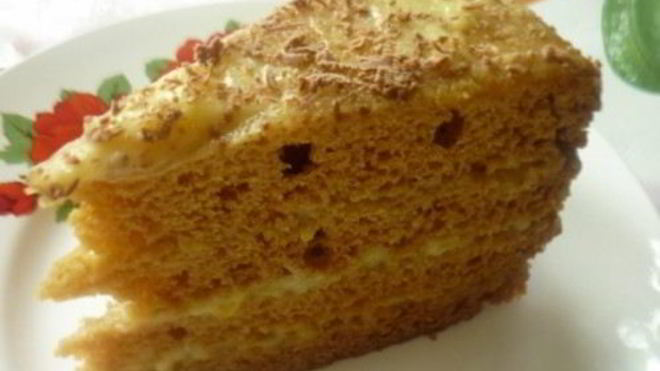 Рецепт Торта Рыжик в мультиварке