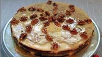 Рецепт Торта с грецкими орехами и вареной сгущенкой