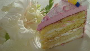 Рецепт Торта с ромом, малиной и сливками