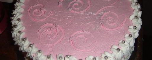 Шаг 10: торта с ромом, малиной и сливками