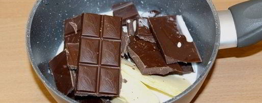 Шаг 9: торта с вишней и шоколадным муссом