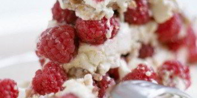 Рецепт торта семифредо с малиной и клубникой