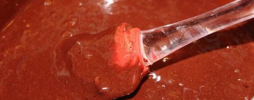 Шаг 1: торта шоколадно-ягодный розовые облака