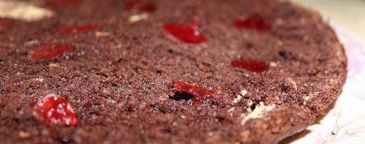 Шаг 7: торта шоколадно-ягодный розовые облака