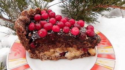 Рецепт Торта Сказочная клюква