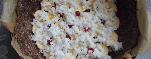 Шаг 4: торта сказочная клюква