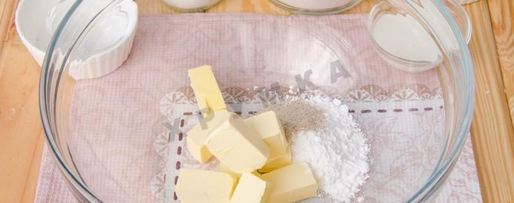 Шаг 1: торта воздушного сникерс из песочного теста