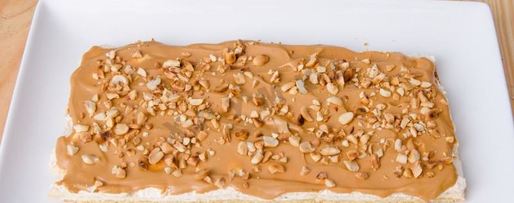 Шаг 22: торта воздушного сникерс из песочного теста