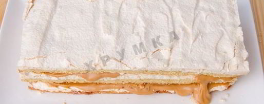 Шаг 24: торта воздушного сникерс из песочного теста