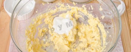 Шаг 3: торта воздушного сникерс из песочного теста