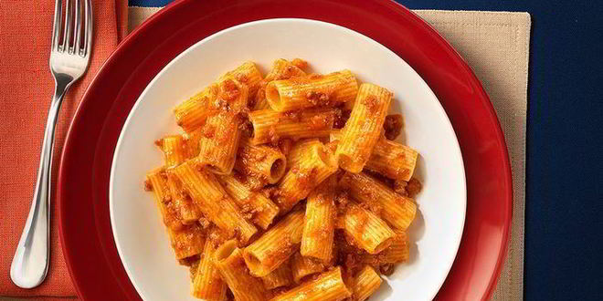 Рецепт тортильонь с соусом болоньезе