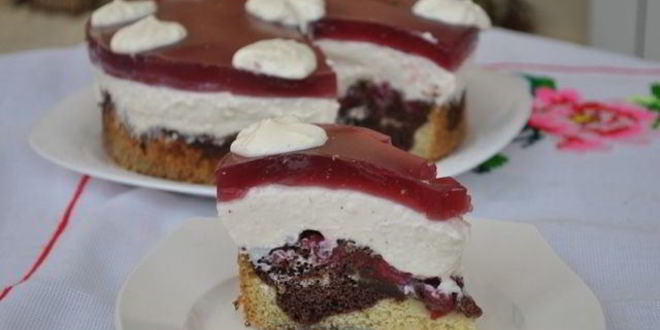 Рецепт творожного торта красная шапочка