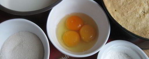 Шаг 6: воздушного бисквита