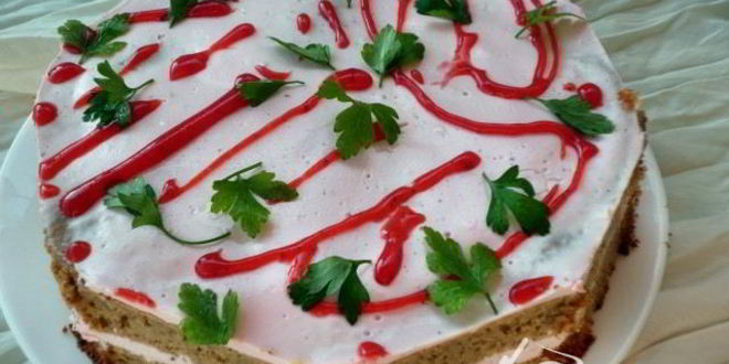 Рецепт юбилейного печеночного бисквита