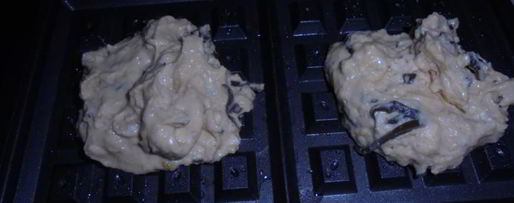 Шаг 5: амарантовых вафель с морской капустой