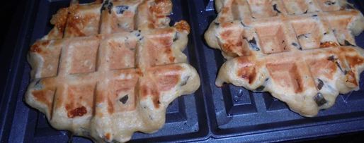 Шаг 6: амарантовых вафель с морской капустой