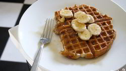 Рецепт Бананова-ореховых вафли