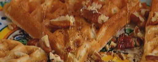 Шаг 8: бельгийских вафель с диким рисом