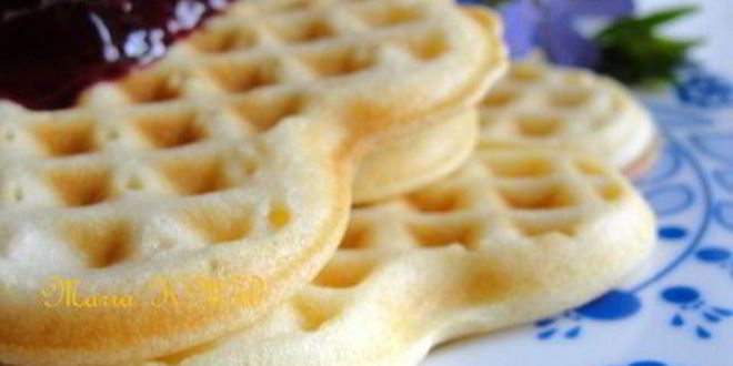 Рецепт брюссельских вафель