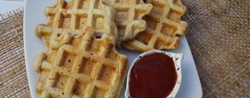 Шаг 4: чесночных вафель