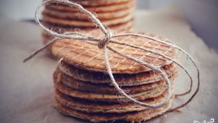 Рецепт Голландских вафель с карамелью