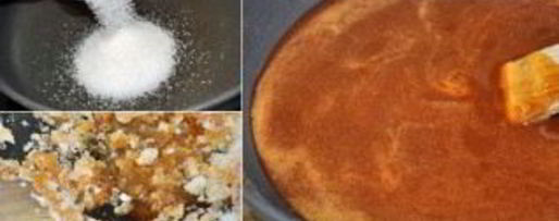 Шаг 6: голландских вафель с карамелью