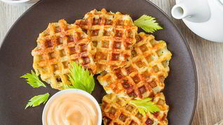 Рецепт Картофельных вафель с сыром