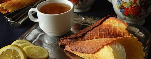 Шаг 12: хрустящих вафель в вафельнице на маргарине