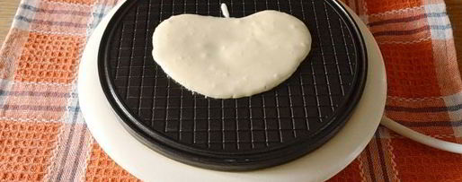 Шаг 6: хрустящих вафель в вафельнице на маргарине