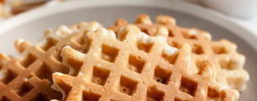 Шаг 6: миндальных вафель с сушеной клюквой