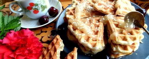 Шаг 13: овсяных вафель с кунжутом