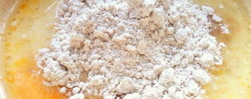 Шаг 3: овсяных вафель с кунжутом