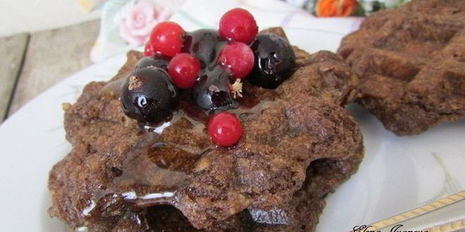 Рецепт овсяных вафель