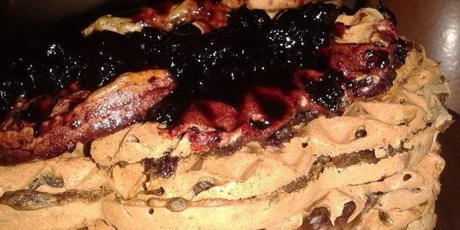 Рецепт пряных свекольных вафель