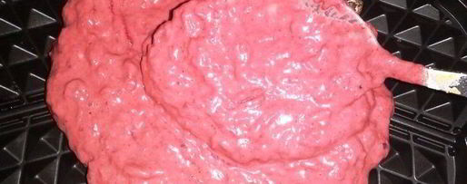 Шаг 3: пряных свекольных вафель