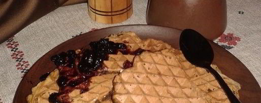 Шаг 6: пряных свекольных вафель