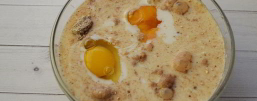 Шаг 2: шоколадна-творожных вафли