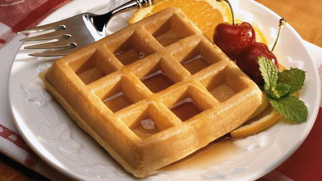 Рецепт Творожных вафель в вафельнице