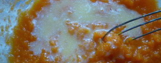 Шаг 1: тыквенных тонких вафель с домашней сгущенкой