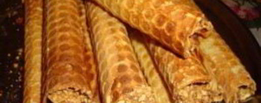 Шаг 16: вафельных трубочек