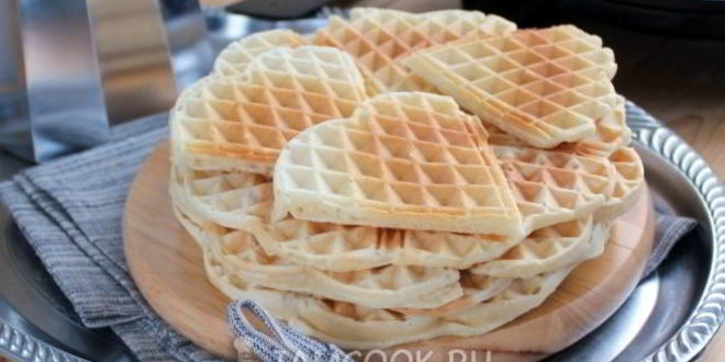 Рецепт вафель брюссельских дрожжевых